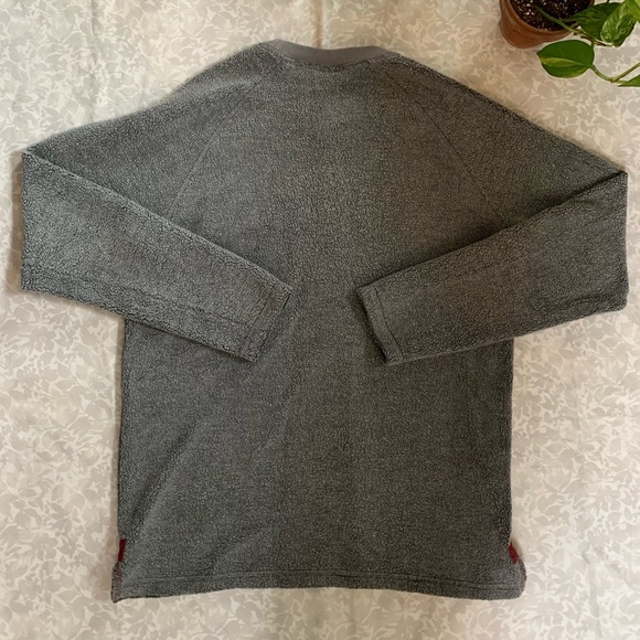 Men’s L.L. Bean Tumbled Sherpa Crew Shirt - Picture 3 of 7